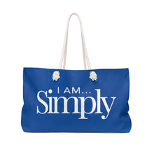 Load image into Gallery viewer, I AM...SIMPLY Weekender Bag