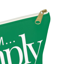 Load image into Gallery viewer, I AM...SIMPLY Accessory Pouch w T-bottom