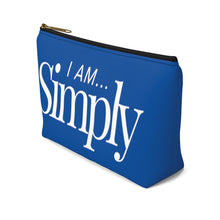Load image into Gallery viewer, I AM...SIMPLY Accessory Pouch w T-bottom