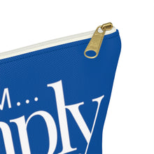 Load image into Gallery viewer, I AM...SIMPLY Accessory Pouch w T-bottom