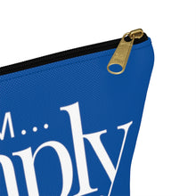 Load image into Gallery viewer, I AM...SIMPLY Accessory Pouch w T-bottom