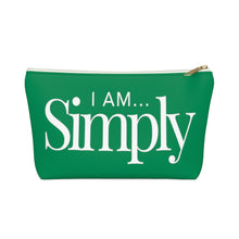 Load image into Gallery viewer, I AM...SIMPLY Accessory Pouch w T-bottom
