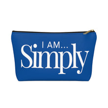 Load image into Gallery viewer, I AM...SIMPLY Accessory Pouch w T-bottom