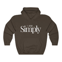 Load image into Gallery viewer, BODYCAFE "I am Simply" Unisex Hooded Sweatshirt