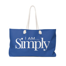 Load image into Gallery viewer, I AM...SIMPLY Weekender Bag