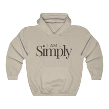 Load image into Gallery viewer, BODYCAFE "I am Simply" Unisex Hooded Sweatshirt