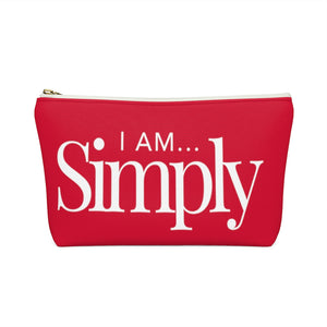 I AM... SIMPLY Accessory Pouch w T-bottom