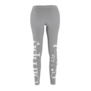 I am SIMPLY GREY Women's Cut & Sew Casual Leggings