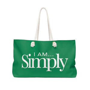 I AM...SIMPLY Weekender Bag