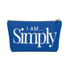 Load image into Gallery viewer, I AM...SIMPLY Accessory Pouch w T-bottom
