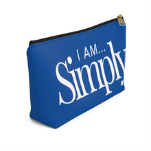 Load image into Gallery viewer, I AM...SIMPLY Accessory Pouch w T-bottom
