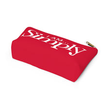 Load image into Gallery viewer, I AM... SIMPLY Accessory Pouch w T-bottom
