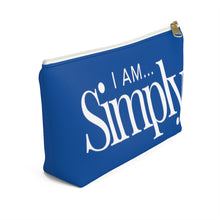 Load image into Gallery viewer, I AM...SIMPLY Accessory Pouch w T-bottom
