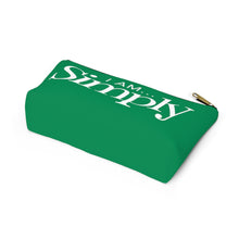 Load image into Gallery viewer, I AM...SIMPLY Accessory Pouch w T-bottom
