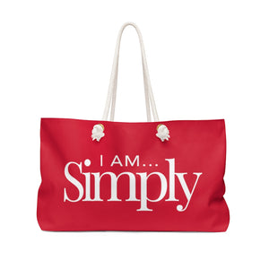 I AM...SIMPLY Weekender Bag