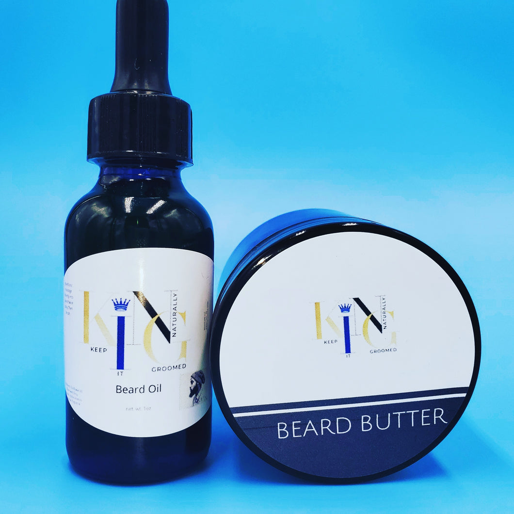 KING Beard Butter and Beard Oil