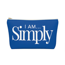 Load image into Gallery viewer, I AM...SIMPLY Accessory Pouch w T-bottom
