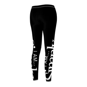 I am Simply Black Cut & Sew Casual Leggings
