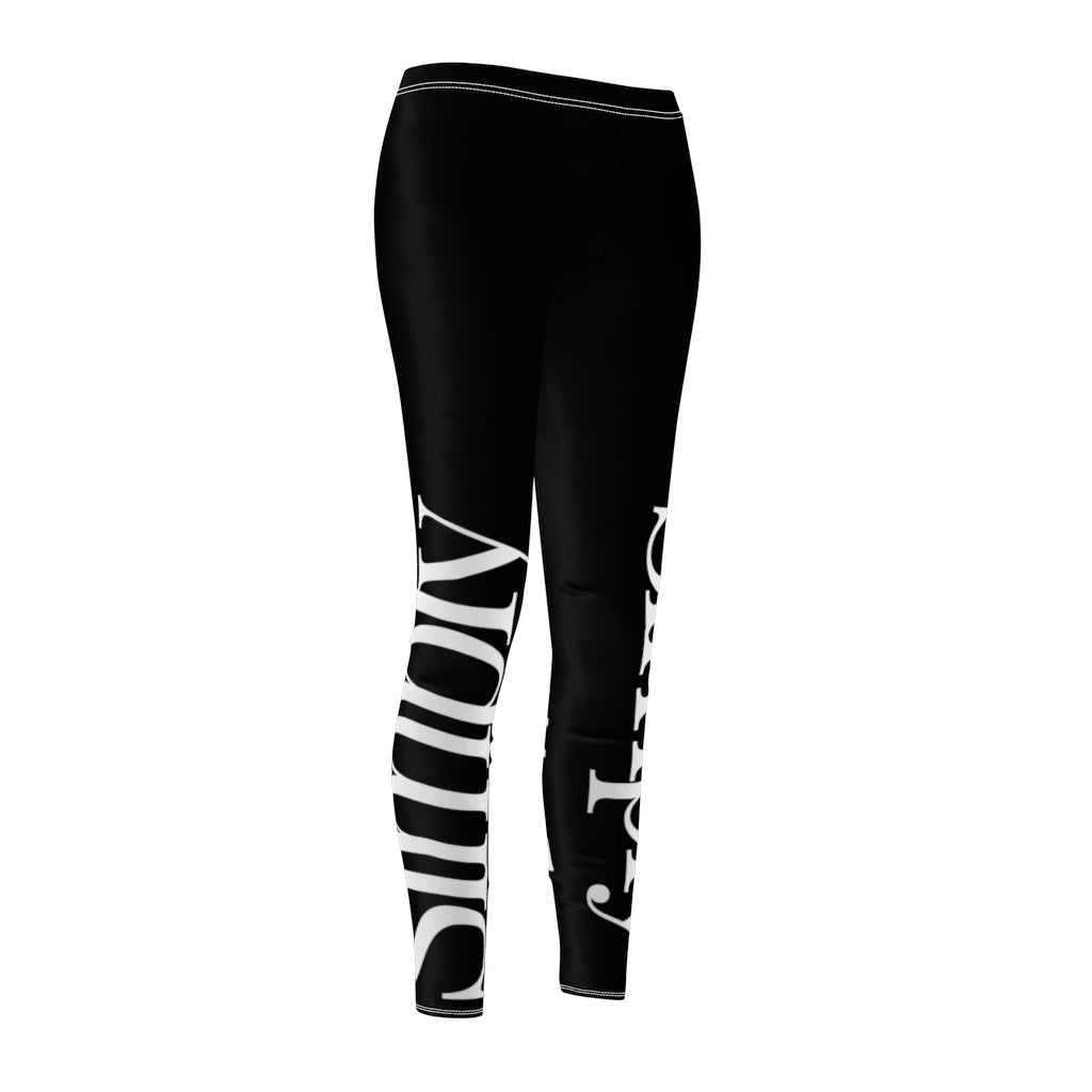 I am Simply Black Cut & Sew Casual Leggings