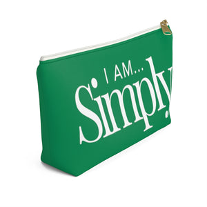 I AM...SIMPLY Accessory Pouch w T-bottom