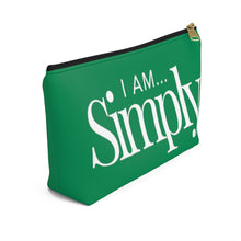 Load image into Gallery viewer, I AM...SIMPLY Accessory Pouch w T-bottom
